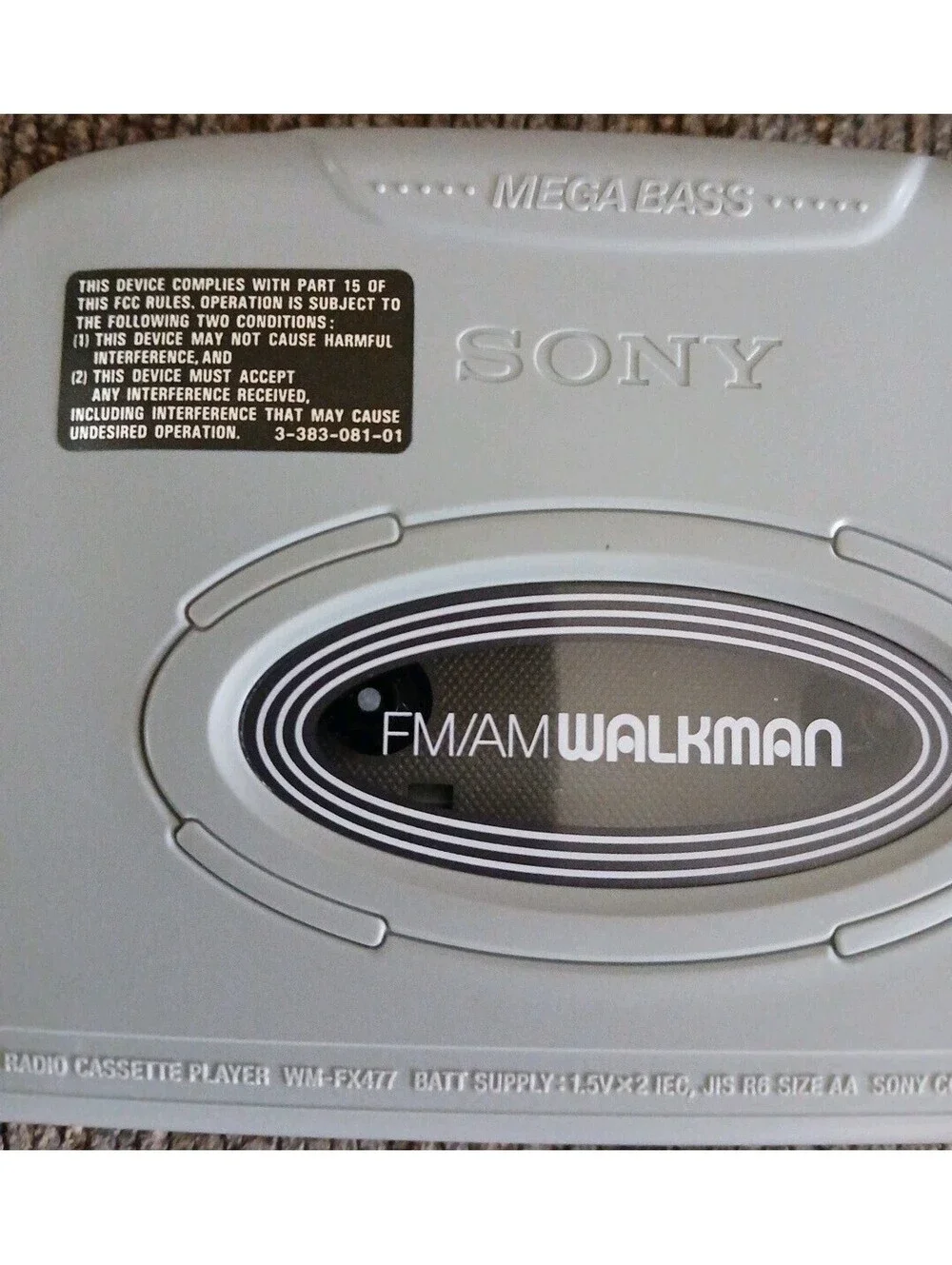 Sony walkman wm
